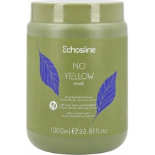 Echosline No Yellow Mask maska na vlasy neutralizujúci žlté tóny 1000 ml