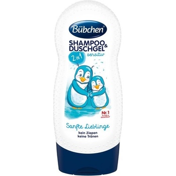 Bübchen Kids Sensitive šampón a sprchový gél 230 ml