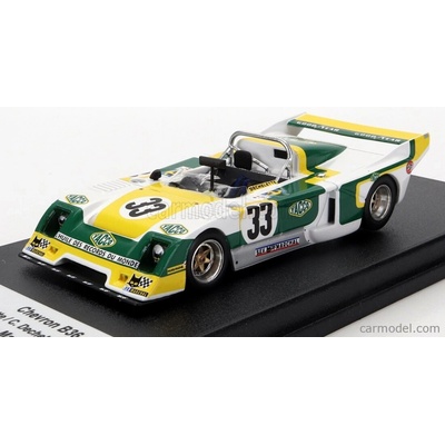 Trofeu Chevron B36 2.0l S4 Team Societe Racing N 33 Le Mans 1979 A.dechelette C.dechelette M.tarres Bílá Žlutá Zelená 1:43