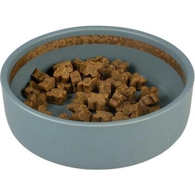 Duvo Miska DUVO+ glazovaná keramická, kamenná modrá 350 ml 12,7 x 12,7 x 4,5 cm