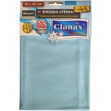 Clanax švédska utierka GLASS 40 x 40 cm 1 ks