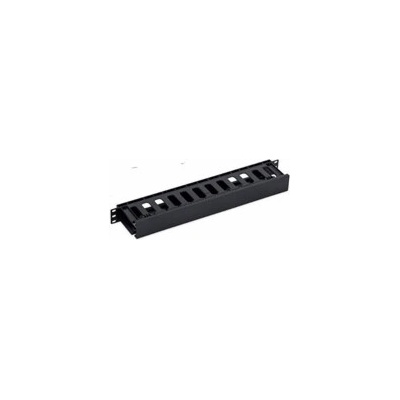 Vyvazovací panel Triton 1U 19" Vyvazovací panel, 19", 1U, plastový, RAL9005 RAB-VP-X30-A1 – Hledejceny.cz