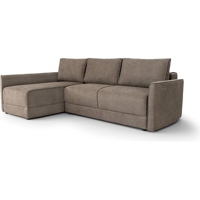 Мебели КАМБО Ъглов диван Лима кафяв Lana 26
