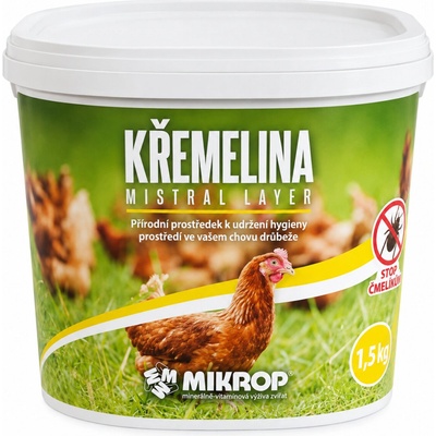 Mikrop Mistral Layer (Křemelina) 1,5 kg