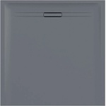 Geberit Sestra - Душ-тава 80x80 см, сива 550.291. 00.2 (550.291.00.2)