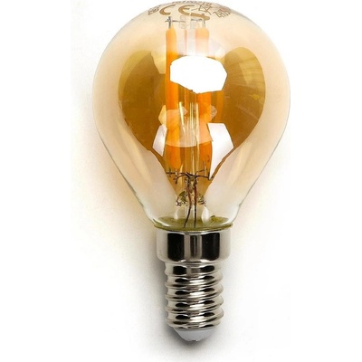 Aigostar LED filament žiarovka E14 G45 4W 2200K teplá biela