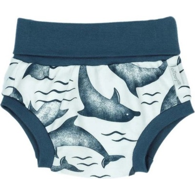 Nicol bavlnené kraťasy bloomers Dolphin Modrá