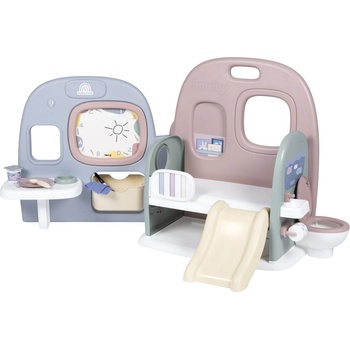 Smoby Игрален комплект Smoby Baby Care - Център за грижа за бебета, с 6 аксесоара (7600240308)