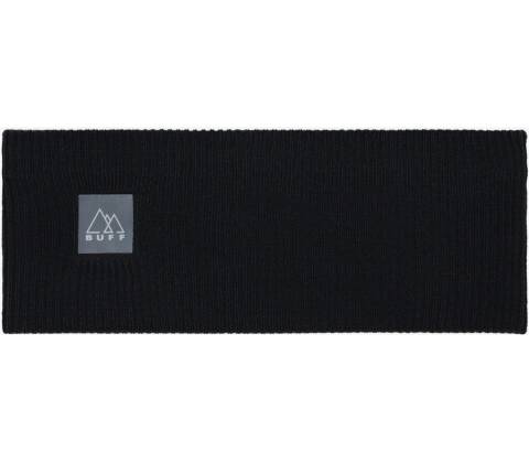 Buff Crossknit headband solid black
