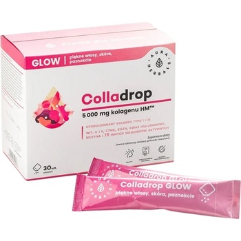Aura Herbals Colladrop Glow 5000 mg Collagen HM [30 Сашета]