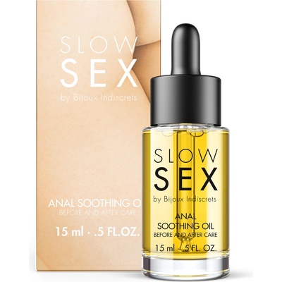 Bijoux Indiscrets Slow Sex Anal Soothing Oil Before and After Care 15ml
