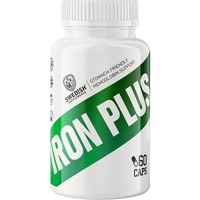 Swedish Supplements Iron Plus 60 kapsúl