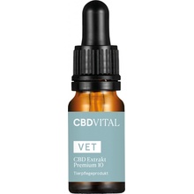 CBD Vital 10 Extrakt Premium pro zvířata 10% 1000 mg 10 ml