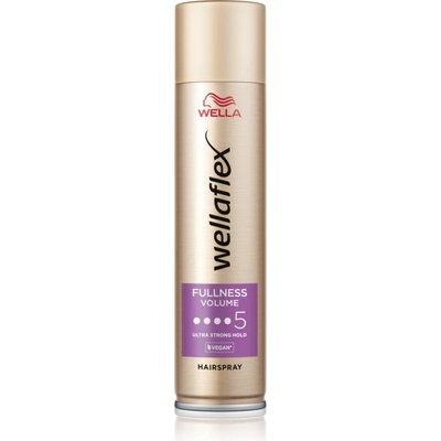 Wella Wellaflex Fullness Volume лак за коса с екстра силна фиксация за еластичност и обем 250ml