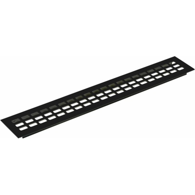 Solido 2000 mm x 60 mm hliník černě eloxovaný