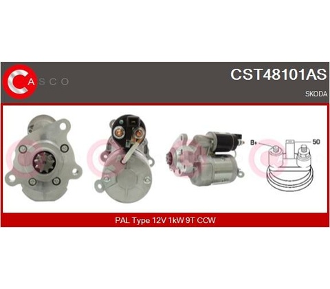 CASCO Štartér CST48101AS