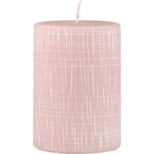 Unipar Розова свещ , време на горене 48 часа Element - Unipar (Element Pink Pillar 70x100)