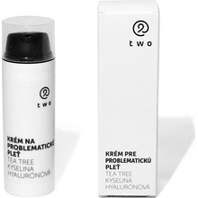 Two cosmetics Krém pre problematickú pleť s tea tree a kyselinou hyalurónovou 50 ml