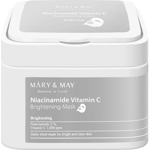 Mary&May Маски за лице 30 бр Mary&May Niacinamide Vitamin C brightening mask