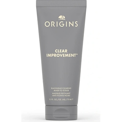 Origins Clear Improvement Blackhead Clearing Mask-To-Scrub маска за почистване на порите от черни точки за жени 75 мл