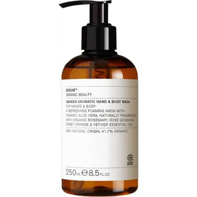 Evolve Hand & Body Wash Organic Beauty Awaken Aromatic 250 ml
