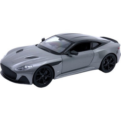 Maserati Метална количка Welly - Maserati GT Folgore, 1: 24, сива (24125W)