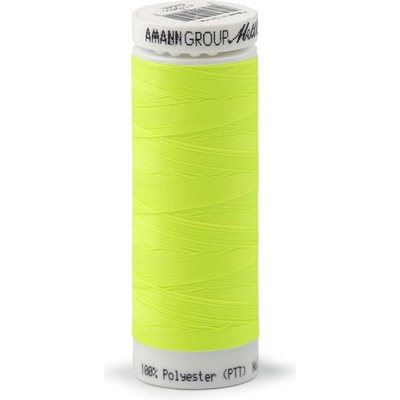 Polyesterové elastické nitě Seraflex Mettler návin 130 m Varianta: 1426 žlutá reflexní, Balení: 5 ks
