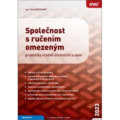 Společnost s ručením omezeným – prakticky včetně účetnictví a daní 2023