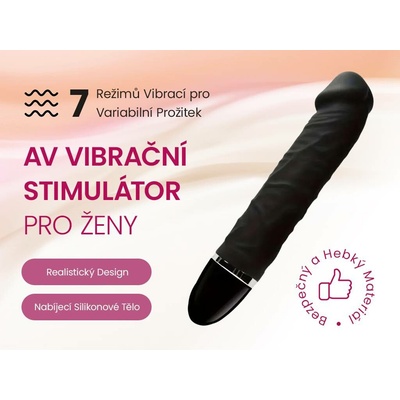Kvigo AV Vibrační Stimulátor pro Ženy