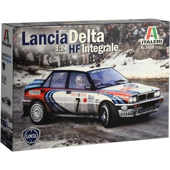 Italeri Model Kit auto 3658 Lancia Delta HF Integrale 1:24