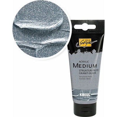Kreul Solo Goya Granite Структурна паста 100 ml Silver (85401)