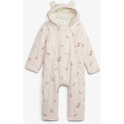 GAP Бебешки утеплен гащеризон GAP GAP | Rozov | Момичешки | 50-62