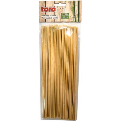 TORO ŠPEJLE HROCENÉ 100KS 25CM BAMBUS