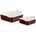 Le Creuset Форми за печене Heritage квадратни бургундско-червени 2 бр (79094009490080)