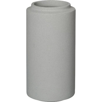 Blomus Чаша за четка за зъби CRETO 13 см, прозрачен сив, бетон, Blomus (BM65495)