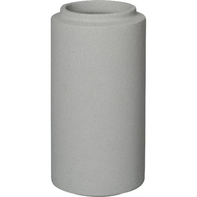 Blomus Чаша за четка за зъби CRETO 13 см, прозрачен сив, бетон, Blomus (BM65495)