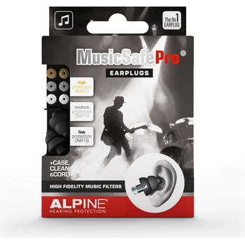 ALPINE Тапи за уши Alpine MusicSafe Pro, Black