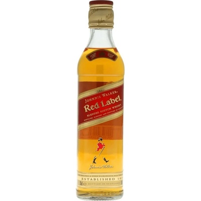 Johnnie Walker Red Label 40% 0,35 l (holá láhev)