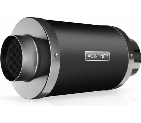 AC Infinity Inline Duct Silencer 100 mm