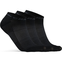 Craft ponožky CORE Dry Shaftless 3-pack bílá Černá