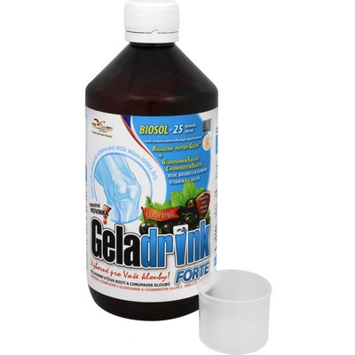 Orling Geladrink Forte Biosol čierna ríbezľa 500 ml