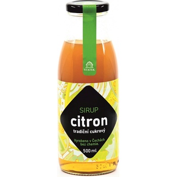 Hradecké delikatesy Citrónový sirup Bio 0,5 l