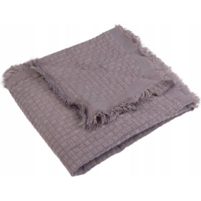 Douceur d'intérieur polyester sivý deka 150x125