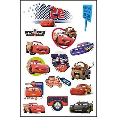 Tattoo World Dětské tetování Auta Cars 14,9 x 9,5 cm OP590