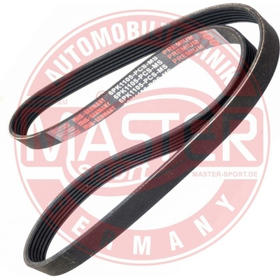 Ozubený klinový remeň MASTER-SPORT GERMANY 6PK1105-PCS-MS