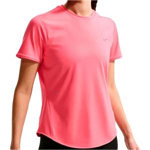 Nike Дамска тениска Nike Women's Swift Dri-Fit Short-Sleeve Running Top Running shirt - Sea Coral / Reflective Silver (916-4638-0814)