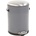 EKO 3 л. сив кош за отпадъци с педал ЕКО от серия belle deluxe (eko921703grey)