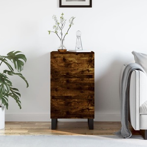 vidaXL Бюфет опушен дъб 40x35x70 см инженерно дърво (831105)