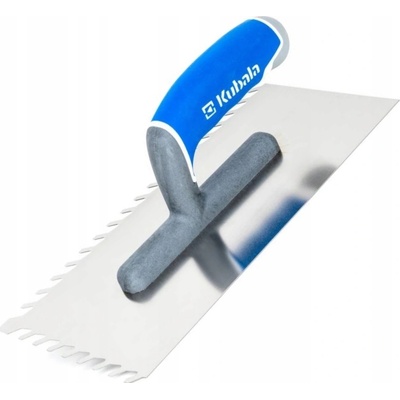 Hladítko nerezové se šikmými zuby MASTERLINE XL 130 X 270 mm, zub 8 mm