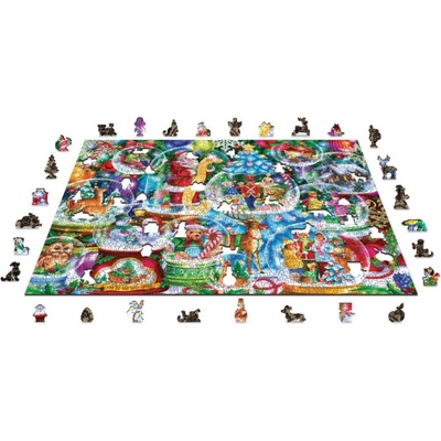 Wooden City Snehové gule XL 750 dielov